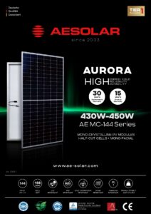 produit AE Solar